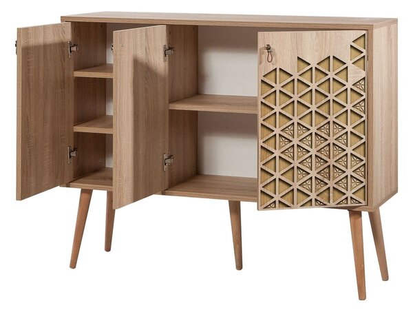 Comoda Mega-120, stejar sonoma, PAL melaminat, 120x36x90 cm