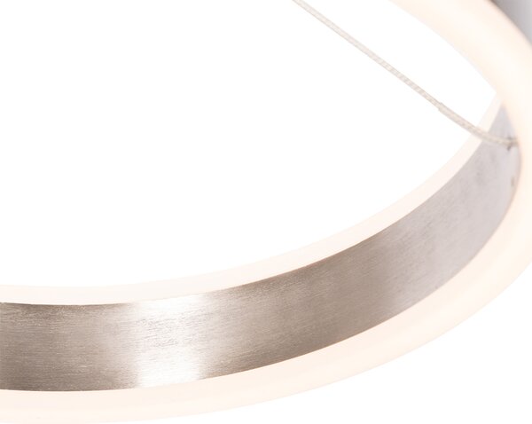 Lampă suspendată din oțel 30 cm cu LED inclus, cu 3 trepte de reglare a luminozității - Lyani