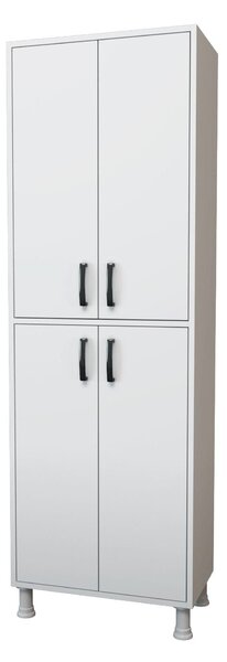 Dulap bucatarie M4-1103, alb, PAL melaminat, 63x36x191 cm