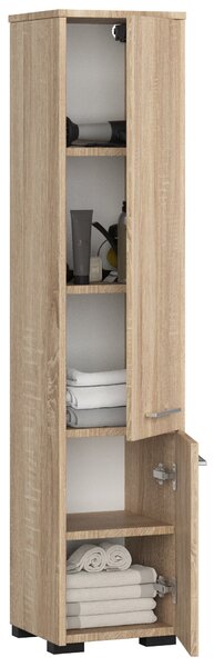 Dulap pentru baie Farid TYP4 (stejar sonoma). Promo -18%. 1068911
