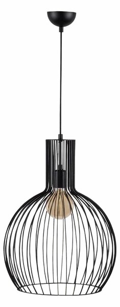 Lustra FELLINI MR 756, negru, metal, 38x66-146 cm