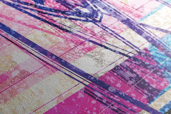 Tablou elemente geometrice texturate