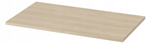 Cersanit Moduo, set dulap baie cu chiuveta blat 80x45x95 cm, stejar lucios alb, S801-446