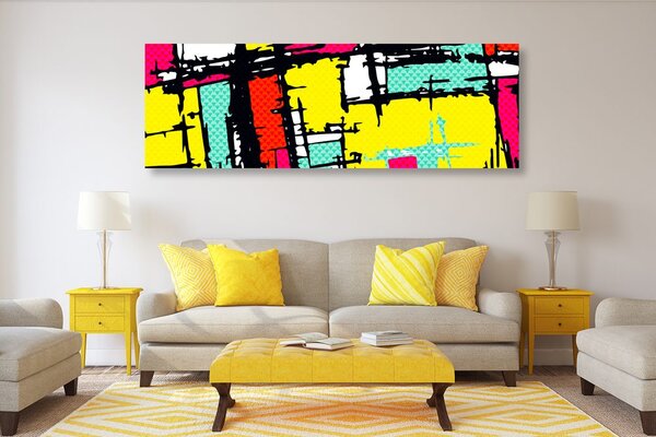 Tablou pop-art juvenil