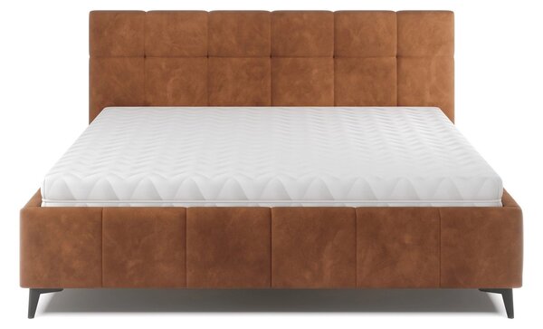 Pat NAOMI SR 140x200, personalizabil, somiera metalica si sistem de re