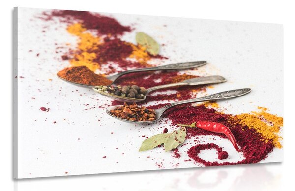 Tablou amestec de condimente aromatice