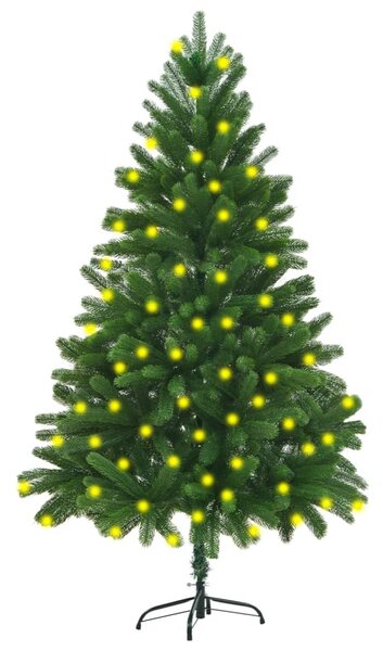 Brad de Crăciun artificial pre-iluminat, verde, 180 cm