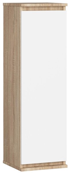 Dulap de perete Wren (stejar sonoma + alb). Promo -18%. 1069086