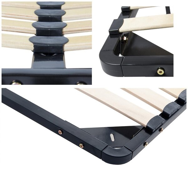 Somieră metalică Parul V (negru). Promo -15%. 1069586