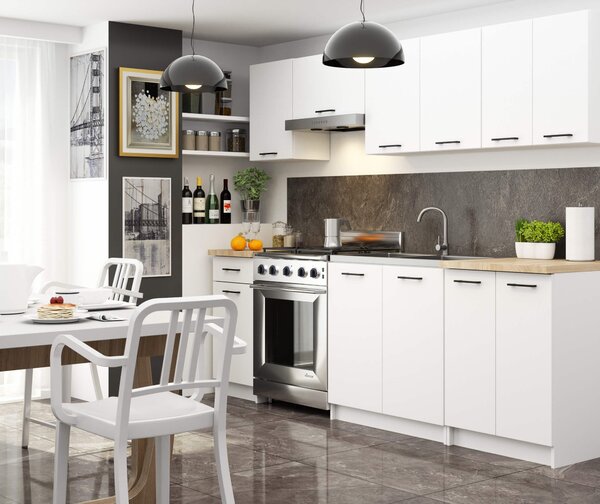Dulap superior de bucătărie Ozara W60 H580 (alb). Promo -9%. 1069133