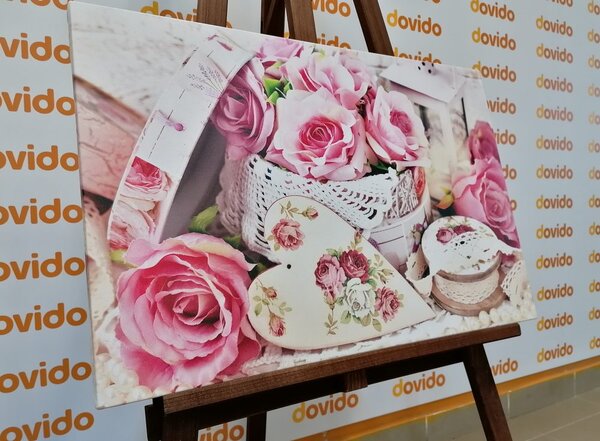 Tablou stilul vintage romantic