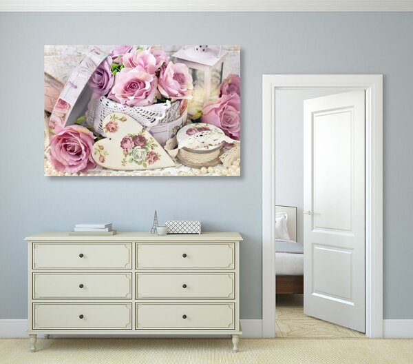 Tablou stilul vintage romantic