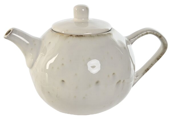 Ceainic Gentle din ceramica, alb, 850 ml