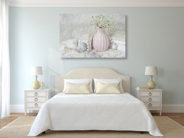 Tablou natura moartă Shabby Chic de lux