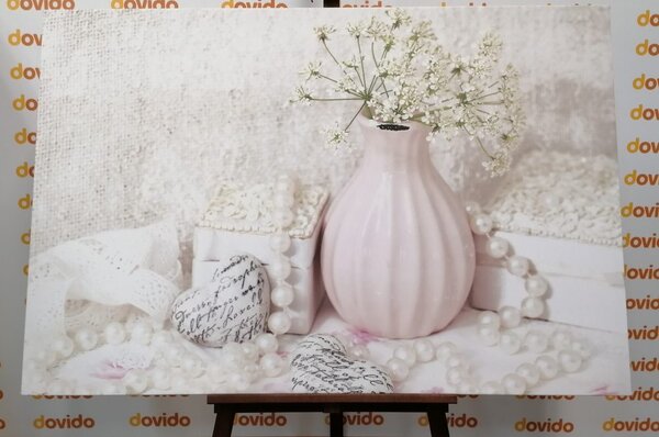 Tablou natura moartă Shabby Chic de lux