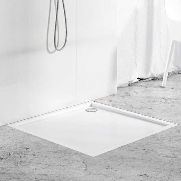 Schedline Estima cădiță de duș pătrată 90x90 cm alb 3SP.E2K-9090