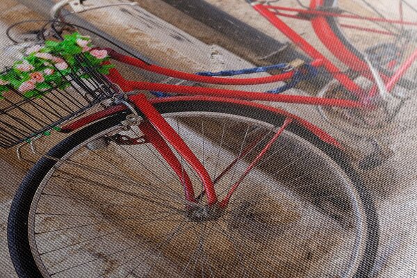 Tablou bicicletă rustică