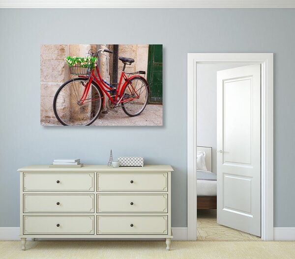 Tablou bicicletă rustică