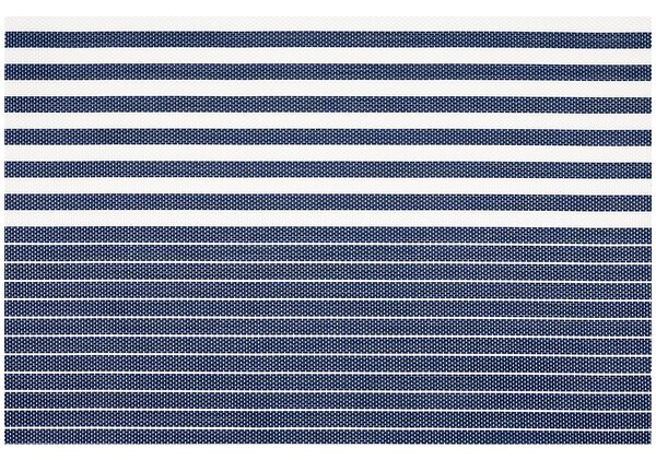 Suport farfurie Stripe albastru inchis, 30 x 45 cm, set 4 buc
