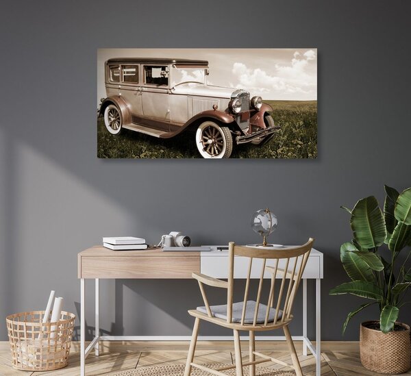 Tablou retro autovehiculul american