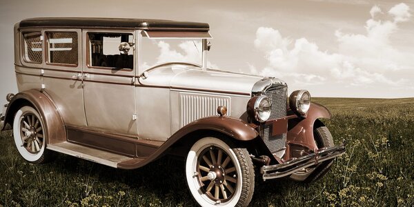Tablou retro autovehiculul american