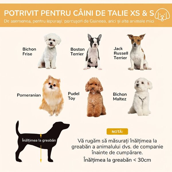 Gard pentru Caini cu 6 Panouri cu Inchidere cu Zavor, Gard pentru Caini Talie Medie din Metal, Ø120x60 cm, Multicolor PawHut | Aosom Romania