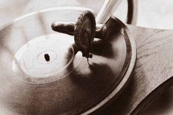 Tablou gramofon antic
