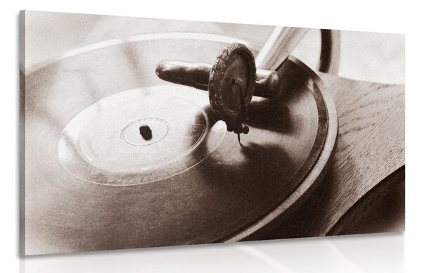 Tablou gramofon antic