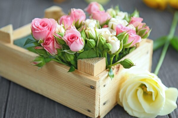 Tablou compoziție florală delicată