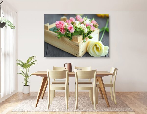 Tablou compoziție florală delicată