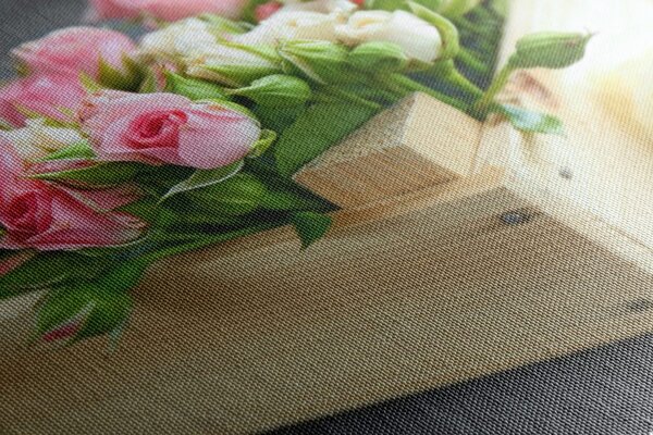 Tablou compoziție florală delicată