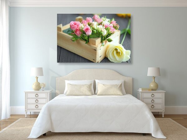 Tablou compoziție florală delicată