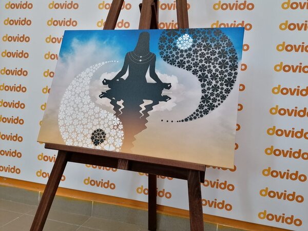 Tablou yin și yang yoga