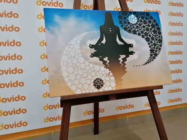 Tablou yin și yang yoga