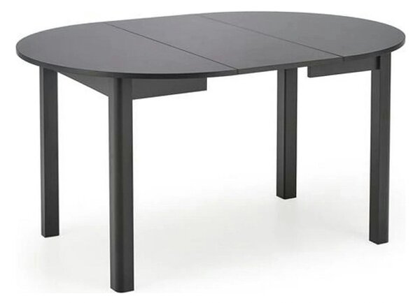 Masa extensibila RINGO, negru, PAL furniruit, 102/142x102x76 cm