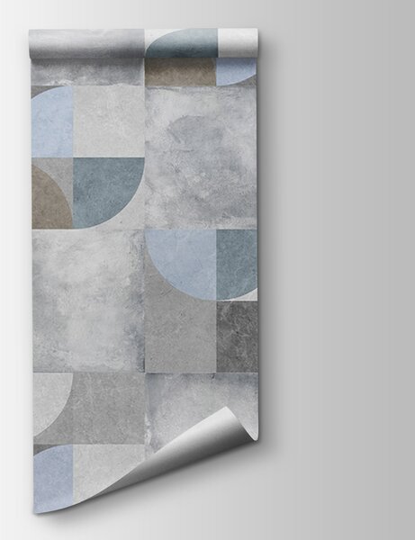 Fototapet Model de forme geometrice, Fototapet geometric 3D, Fototapet populare, u97268 - Tapeko.ro