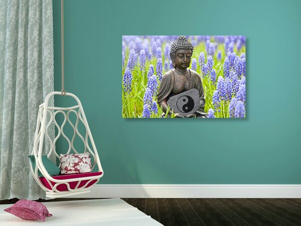 Tablou yin și yang Budha