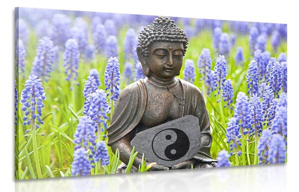 Tablou yin și yang Budha