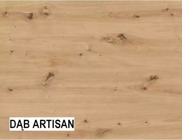 Masa extensibila EXEL, stejar artisan/gri antracit, PAL laminat, 140/1