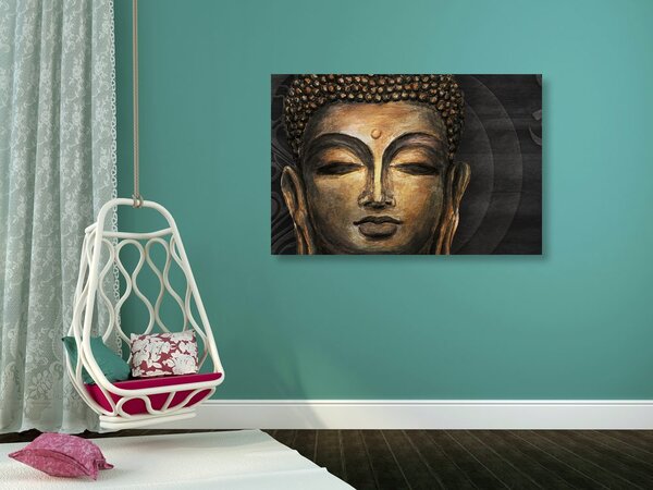 Tablou fața lui Buddha