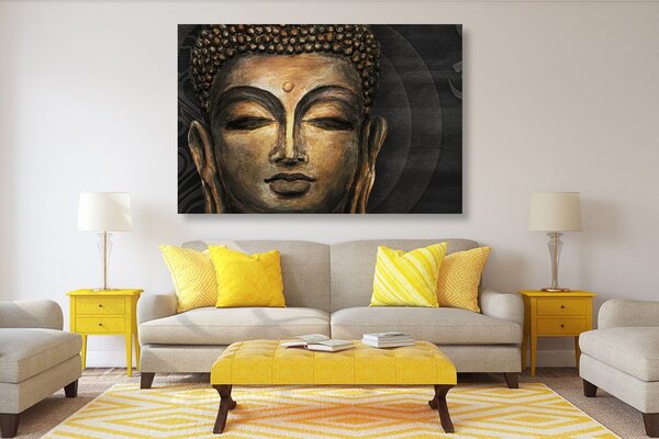 Tablou fața lui Buddha