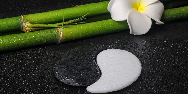 Tablou Spa natura moartă cu simbolul Yin și Yang