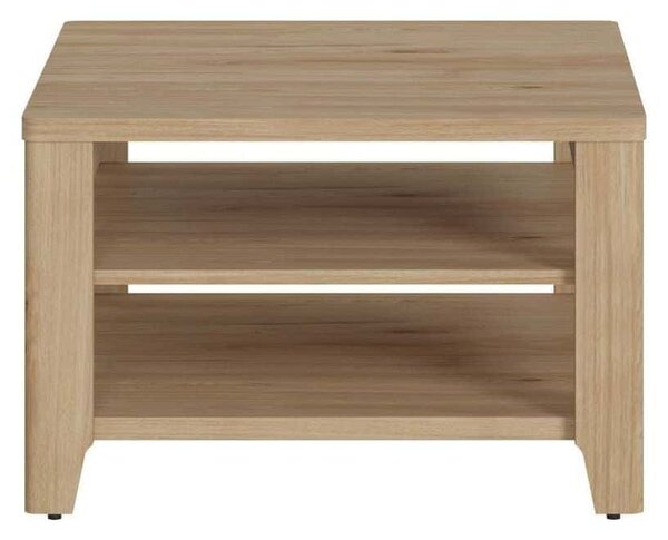Masuta PARILLA, stejar, PAL laminat, 68x68x44 cm