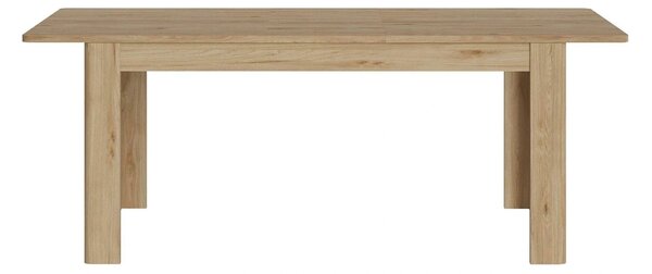 Masa extensibila PARILLA, stejar, PAL laminat, 160/200x90x76 cm
