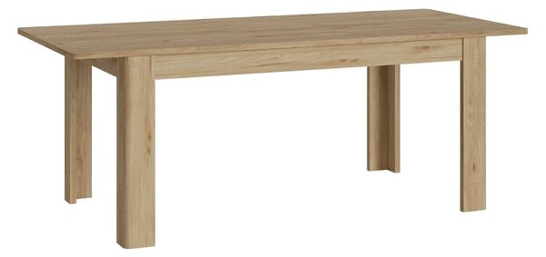 Masa extensibila PARILLA, stejar, PAL laminat, 160/200x90x76 cm