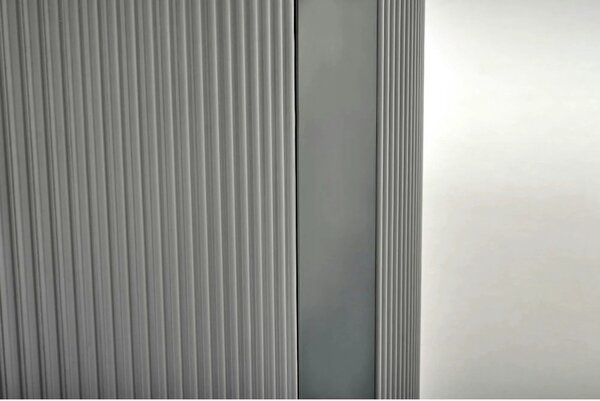 Masa extensibila DANCAN, alb/gri, 160-220x90x76 cm