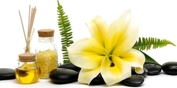 Tablou crinul și wellness natura moartă