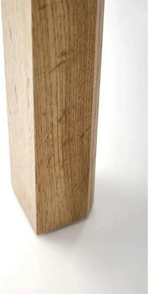 Masa extensibila GINO, stejar, PAL furniruit, 100/135x60x75 cm