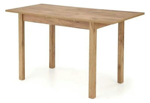 Masa extensibila GINO, stejar, PAL furniruit, 100/135x60x75 cm