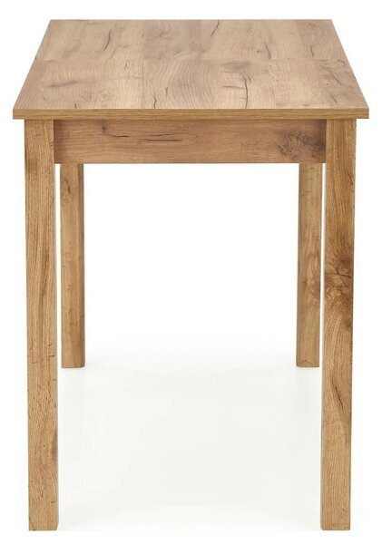 Masa extensibila GINO, stejar, PAL furniruit, 100/135x60x75 cm